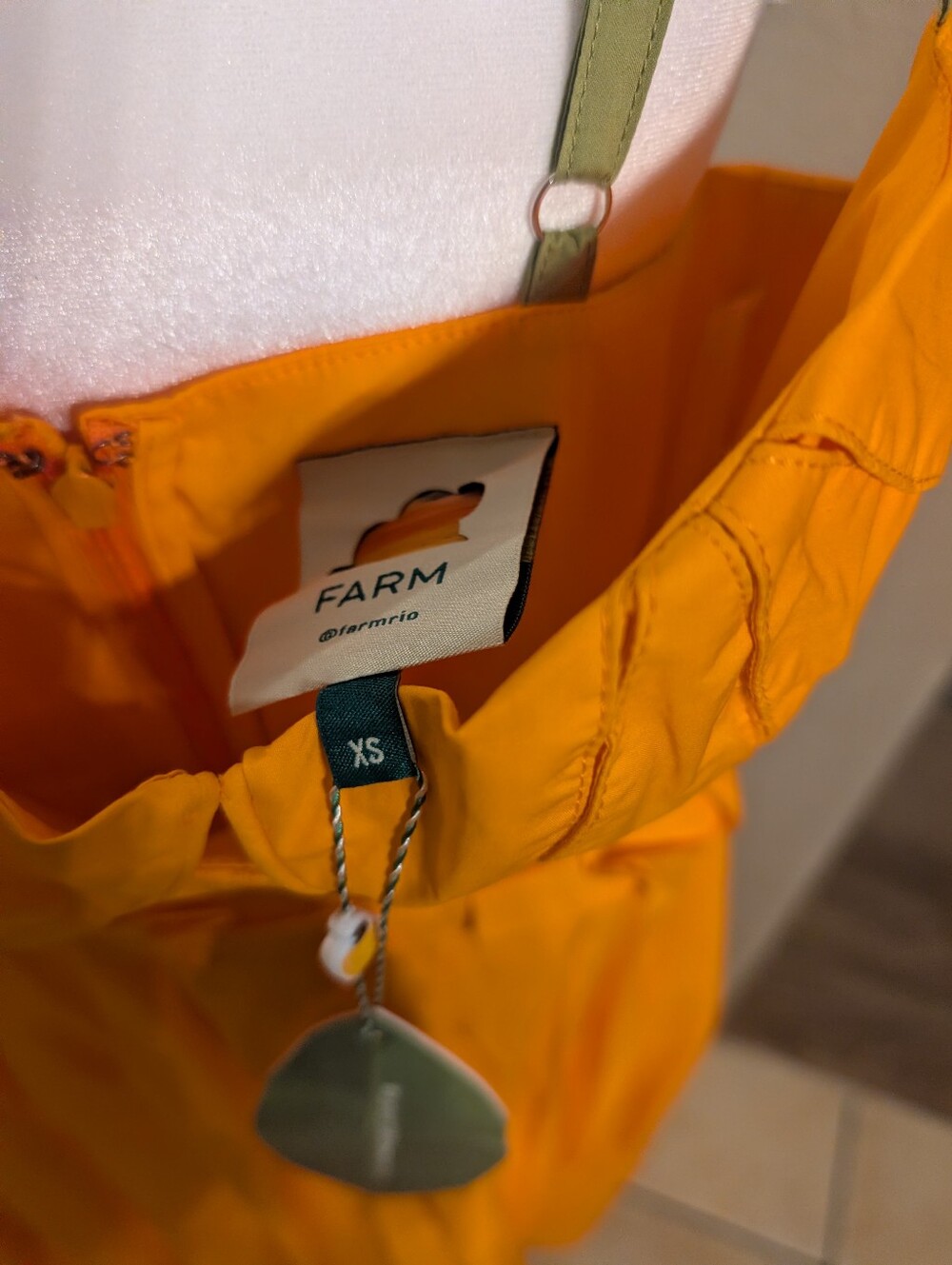 Farm Rio Orange Midi Sundress - Picture 5 of 5